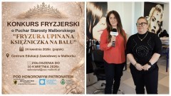 Księżniczka na balu - zaproszenie do konkursu fryzjerskiego o Puchar Starosty Malborskiego. Wideo