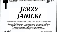 Zmarł Jerzy Janicki. Miał 81 lat.