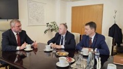 Spotkanie delegacji Powiatu Sztumskiego z Ministrem Infrastruktury – rozmowy o drogach i inwestycjach.