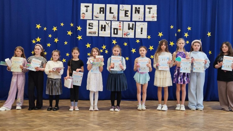 Talent Show w Szkole Podstawowej w Nowej Wsi Malborskiej – najmłodsi…