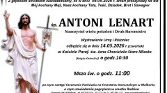 Zmarł Antoni Lenart. Miał 88 lat.
