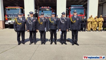 Powiatowe Obchody Dnia Strażaka w Malborku. Wręczono awanse i odznaczenia.…
