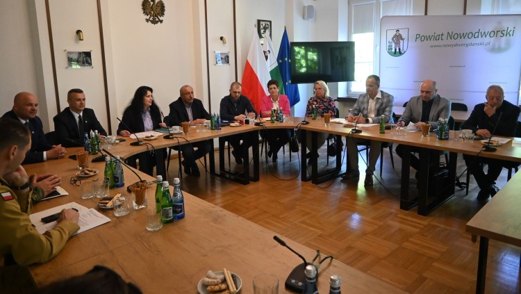 Bezpieczeństwo mieszkańców priorytetem. Posiedzenie Komisji Bezpieczeństwa i Porządku w Nowym Dworze Gdańskim