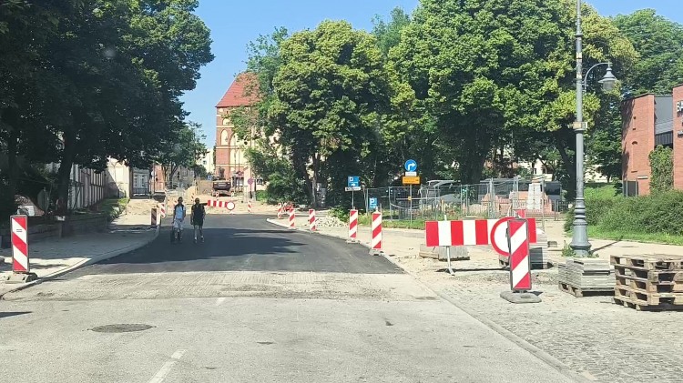 Zmiana organizacji ruchu w Malborku. Częściowe udrożnienie ulic na…