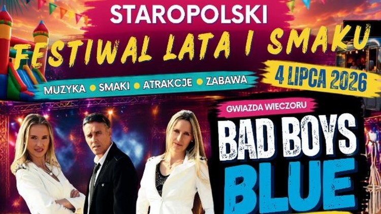 Staropolski Festiwal Lata i Smaku już 4 lipca w Starym Polu. Gwiazdą…