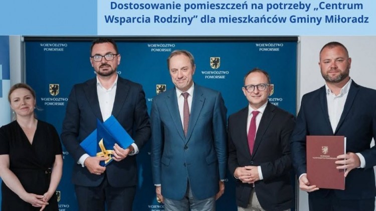 Blisko 800 tys. zł dla Gminy Miłoradz. W Starej Kościelnicy powstanie…