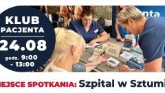 Klub Pacjenta ponownie w Sztumie. Bezpłatne badania i porady zdrowotne już 24 sierpnia