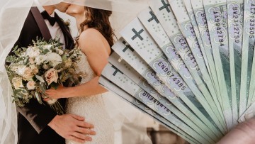 Gotówka dominuje wśród prezentów ślubnych od świadków i najbliższej…