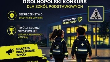Szkoły podstawowe rywalizują o bezpieczeństwo. Odblaskowa Szkoła 2026