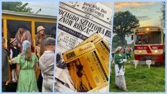 „Pociąg do Sztutowa” pełen historii i muzyki. Niezwykła podróż Żuławską Koleją Dojazdową