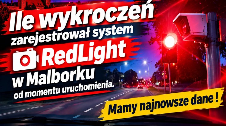 RedLight w Malborku. Liczba wykroczeń rośnie - Główny Inspektorat…