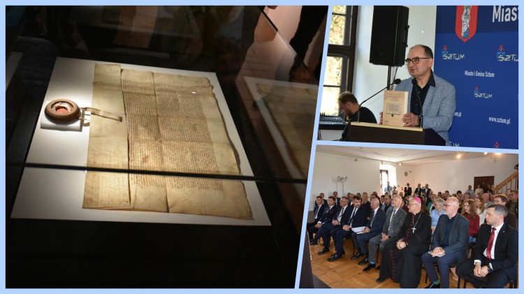 610. lat Sztumu. Oryginał aktu lokacyjnego z 1416 roku można zobaczyć na zamku