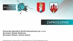 Władze Malborka i Sztumu zapraszają na Seminarium dla Przedsiębiorców w Szkole Łacińskiej w Malborku – 06.09.2016