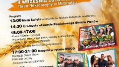 Już 4 września Dożynki Powiatowe w Miłoradzu! Tegoroczne Święto Plonów powiatu malborskiego – 04.09.2016