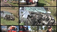 Wyprzedzał "na trzeciego" i spowodował wypadek w Tragaminie. 23-letni kierowca audi z obrażeniami ciała trafił do szpitala – 06.09.2016