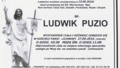 Zmarł Ludwik Puzio. Żył 92 lata.