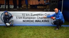 Ryszard i Jan Walendziak Vice Mistrzami Europy w nordic walking na 5 kilometrów