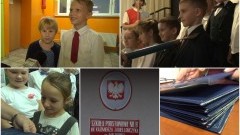 Pasowanie na ucznia klas pierwszych w Szkole Podstawowej nr 9 w Malborku - 07.10.2016