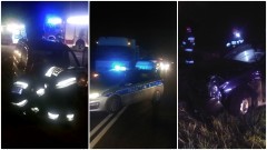 Malbork: 4 osoby trafiły do szpitala. Wypadek na DK55 przy skręcie na&#8230;