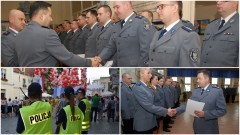 Elbląg: Listy gratulacyjne od Ministra Spraw Wewnętrznych i Administracji dla elbląskich i braniewskich policjantów - 07.12.2016
