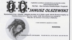 Zmarł Janusz Olszewski. Żył 64 lata.