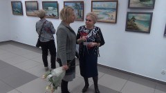 Wystawa malarstwa Krystyny Jażdżewskiej - Baranowskiej. Obrazy z pięciu plenerów Polski – 09.12.2016 (WIDEO)