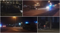 Wypadek na al.Wojska Polskiego w Malborku. Zatrzymano dwóch pijanych&#8230;