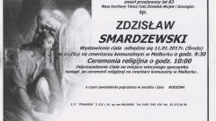 Zmarł Zdzisław Smardzewski. Żył 83 lata.