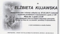 Zmarła Elżbieta Kujawska. Żyła 57 lat. 