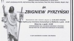 Zmarł Zbigniew Pyrzyński. Żył 64 lata.