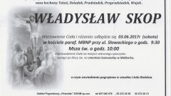 Zmarł Władysław Skop. Żył 92 lata.