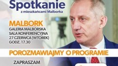 Malbork. Zapraszamy na spotkanie ze Sławomirem Neumannem - 27.06.2017