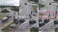 Malbork: Uszkodzony kręgosłup i złamany nos. Rowerzysta wjechał w kobietę na przejściu, teraz nie ma z nim kontaktu – 04.07.2017