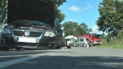 Nowa Wieś Malborska. Trzy kobiety poszkodowane. Zderzenie dwóch samochodów  - 05.08.2017