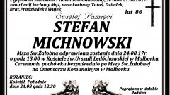 Zmarł Stefan Michnowski. Żył 86 lat.