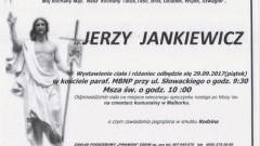 Zmarł Jerzy Jankiewicz. Żył 64 lat.