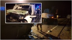 Malbork: Wypadek w Gnojewie. Auto wjechało w koparkę. Mężczyznę do szpitala zabrano śmigłowcem LPR - 18.10.2017