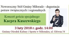Rozdanie nagród Doroty 2018 oraz występ Kacpra Kuszewskiego już wkrótce w Miłoradzu! - 03.02.2018
