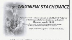 Zmarł Zbigniew Stachowicz. Żył 54 lat.