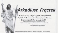 Zmarł Arkadiusz Frączek. Żył 46 lat.