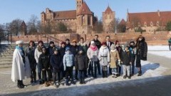 Dzieci z Ukrainy z wizytą w SP nr 8 w Malborku - 02-03.03.2018