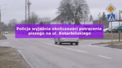 Pieszy trafił do szpitala po potrąceniu na Kotarbińskiego w Malborku. Policja wciąż wyjaśnia sprawę