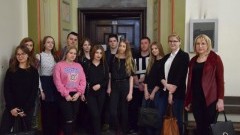 Wyjazd klasy 1 A z malborskiego II LO do Sądu Okręgowego w Gdańsku