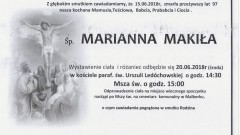 Zmarła Marianna Makiła. Żyła 97 lat.