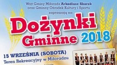 Święto Plonów w Gminie Miłoradz! Zobacz program tegorocznych Dożynek