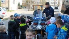 Malborscy policjanci gościli dzieci z Przedszkola Nr 5