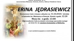 Zmarła Erina Jędrasiewicz. Żyła 92 lata.