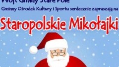 Święty Mikołaj odwiedzi Gminny Ośrodek Kultury i Sportu w Starym Polu. 