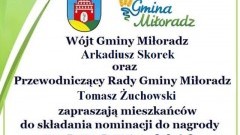 Kolejna edycja konkursu "Doroty" w Gminie Miłoradz
