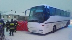 Autobus potrącił 11-latka. Chłopiec pomimo reanimacji zmarł.